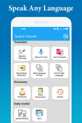 Speak & Translate android App screenshot 15