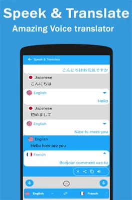 Speak & Translate android App screenshot 18