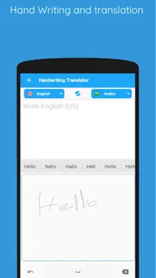 Speak & Translate android App screenshot 5